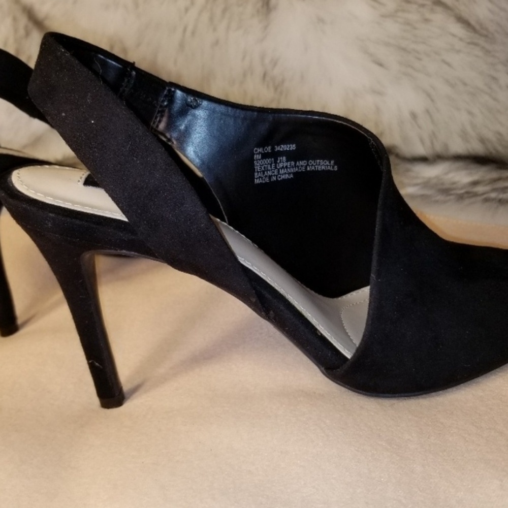 Designer Heels Womans Unique Bootie Pumps Size 7 - Picture 4 of 5